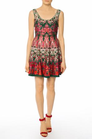 Floral motif dress, zdjęcie 2 Floral motif dress od Alexander McQueen